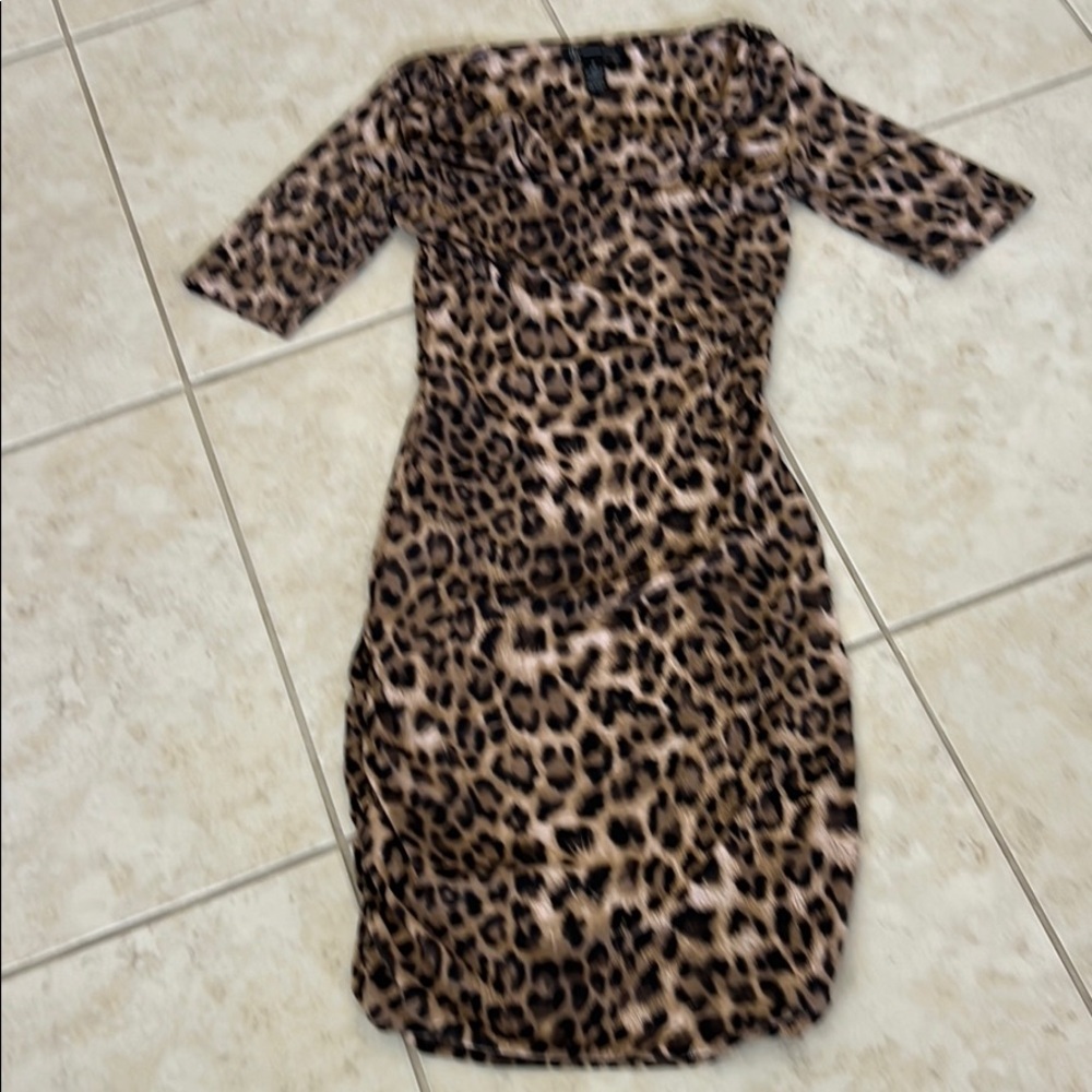 Inc leopard Dress